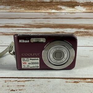 Nikon Coolpix Digital Camera - Purple